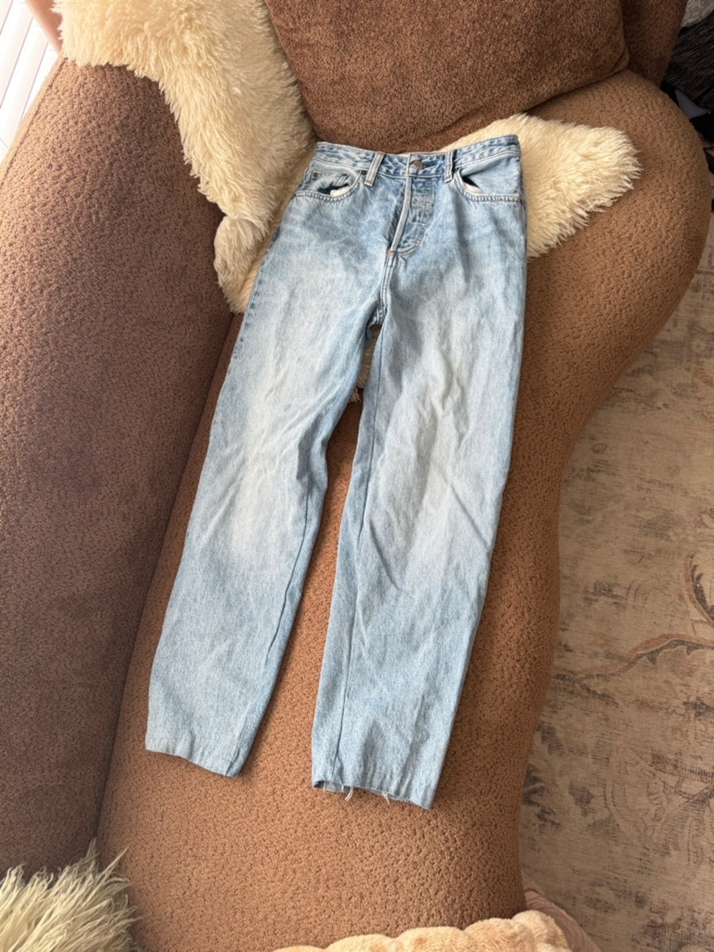 Aritzia Denim Forum The MIA High Rise Curve 31L Jeans